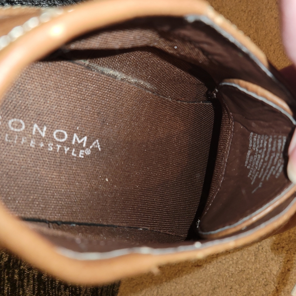 Sonoma Dress Boots 13M Braydon Tan Chukka Brown - Picture 10 of 12